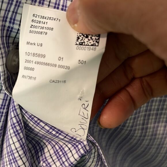 HUGO BOSS DRESS SHIRT - Picture 8 of 10
